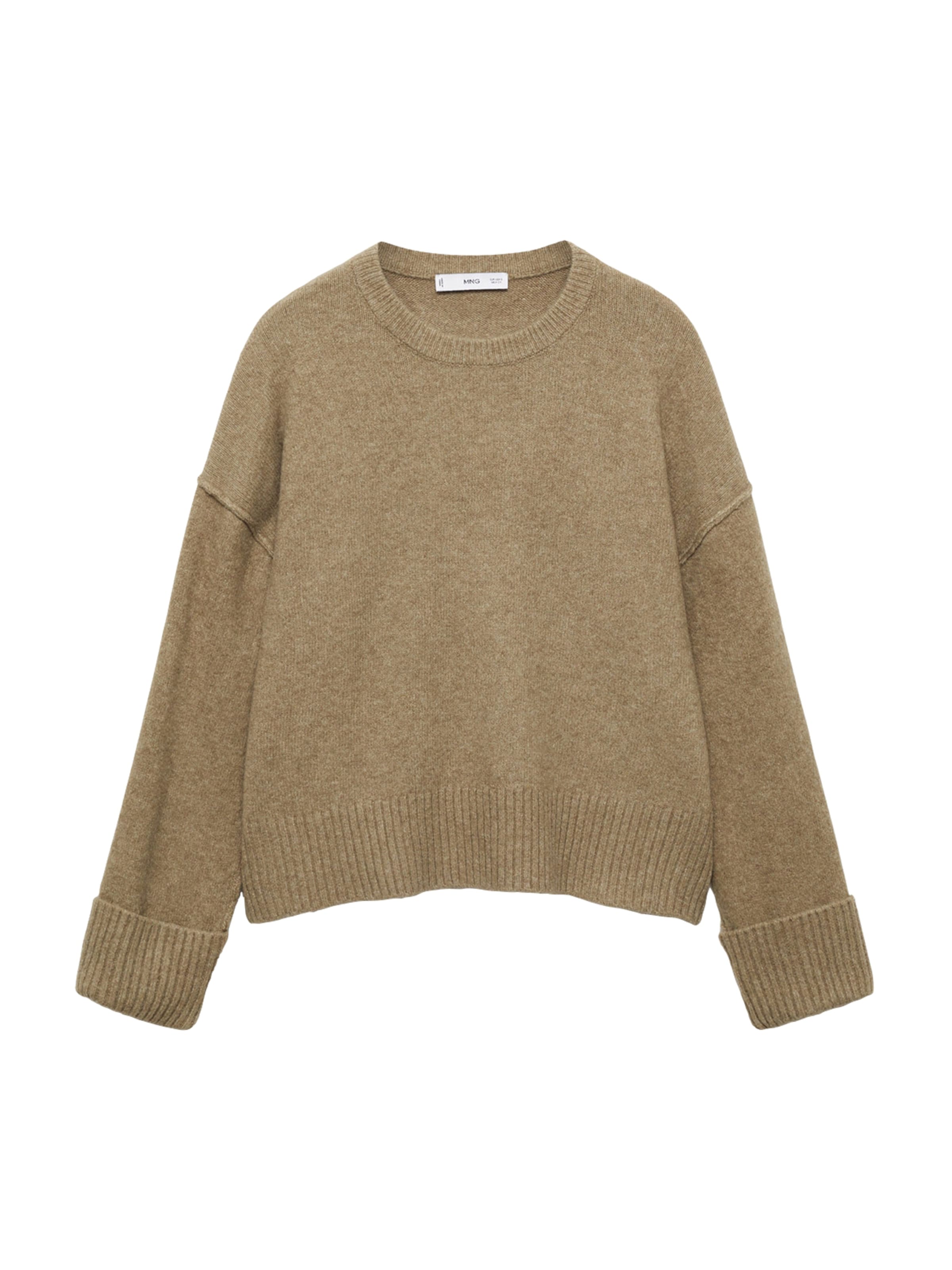 MANGO Pullover 'MARIAM' in Grün: Vorderseite