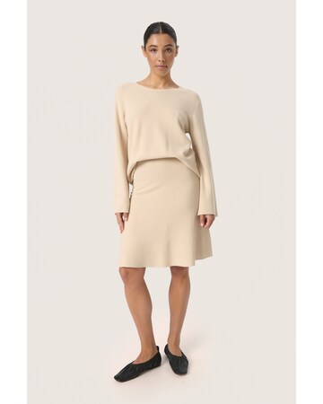 SOAKED IN LUXURY Rok 'Indianna' in Beige