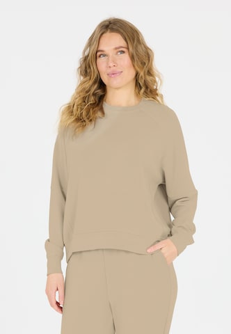 Athlecia Sweatshirt 'Jacey' in Grau: Vorderseite