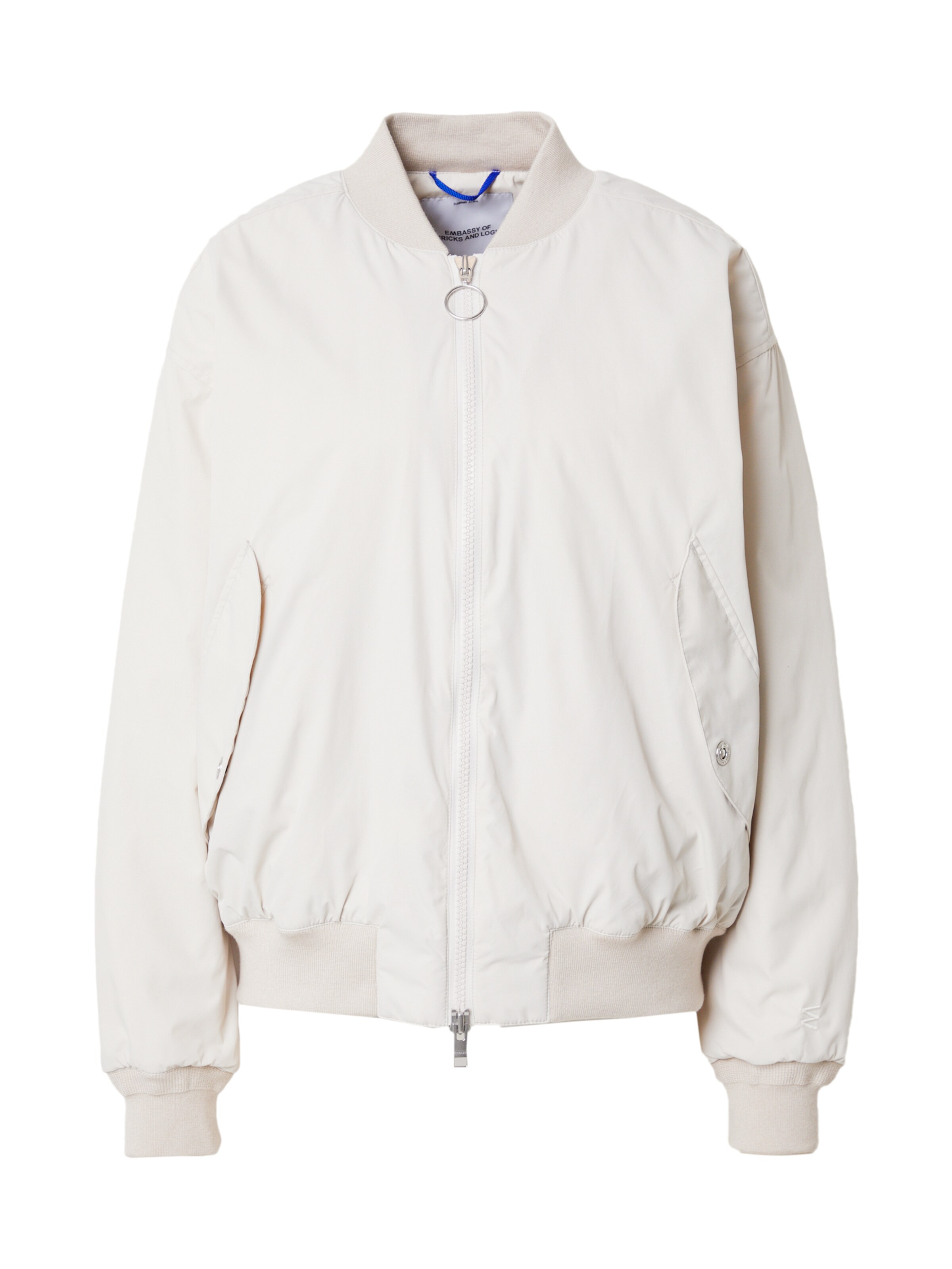 Embassy of Bricks and Logs Преходно яке &#x27;Dover&#x27; в бежово: отпред