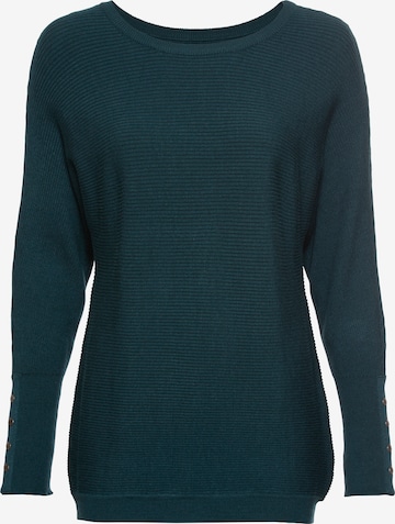 LAURA SCOTT Sweater in Green: front
