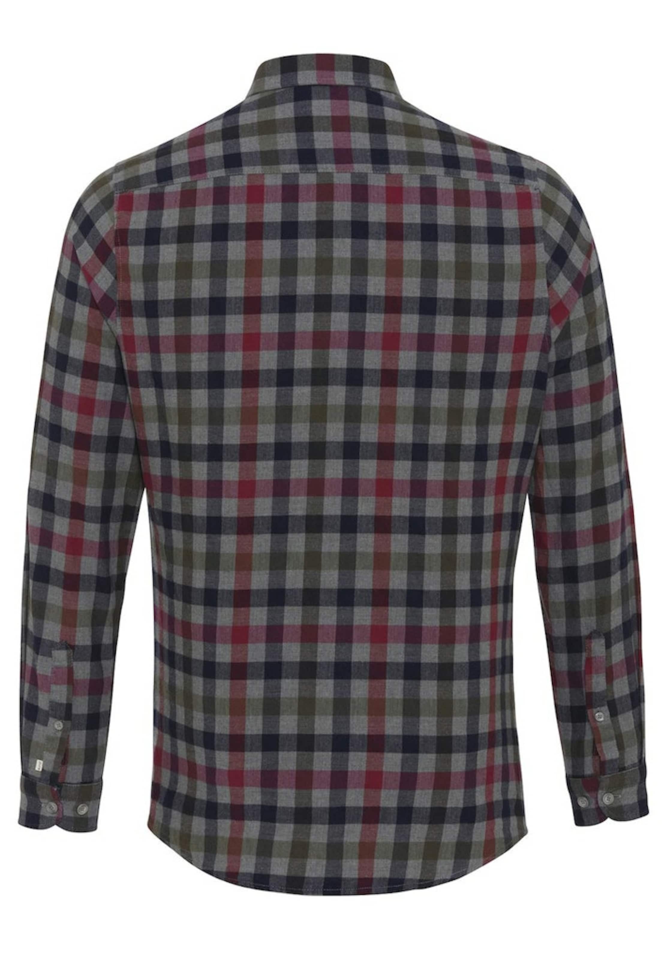 Hatico Regular fit Button Up Shirt in Grey