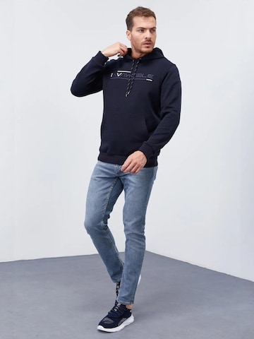 Sweat-shirt Tommy Life en bleu