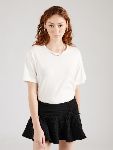 WEEKDAY Shirt in Wit: voorkant