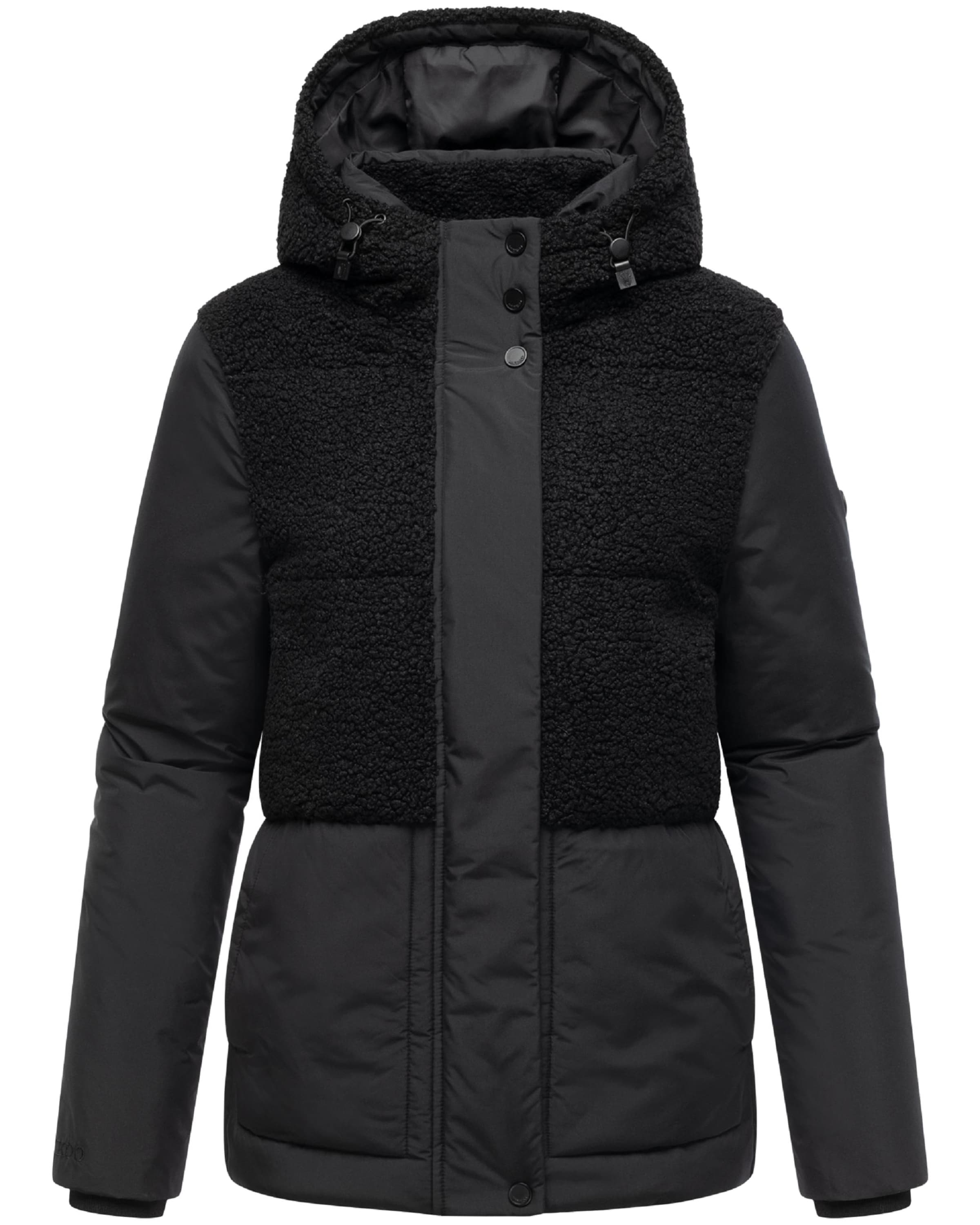 MARIKOO Зимно яке 'Sheeta 16' в черно: отпред
