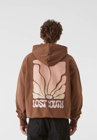 Lost Youth - Sudadera 'Golden Horizon' en marrón