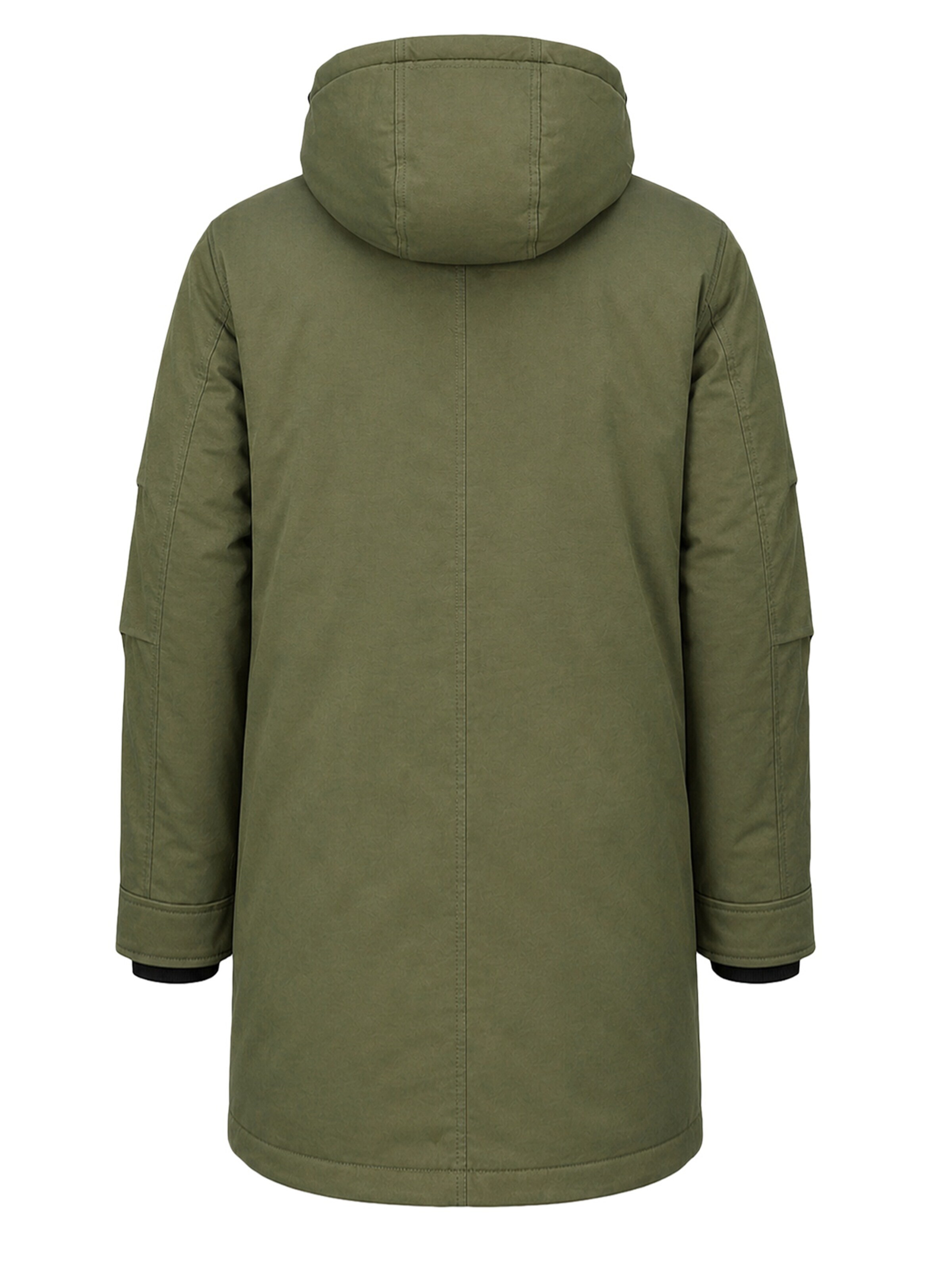 ALLTHEMEN Winter Coat 'Eishauch' in Green