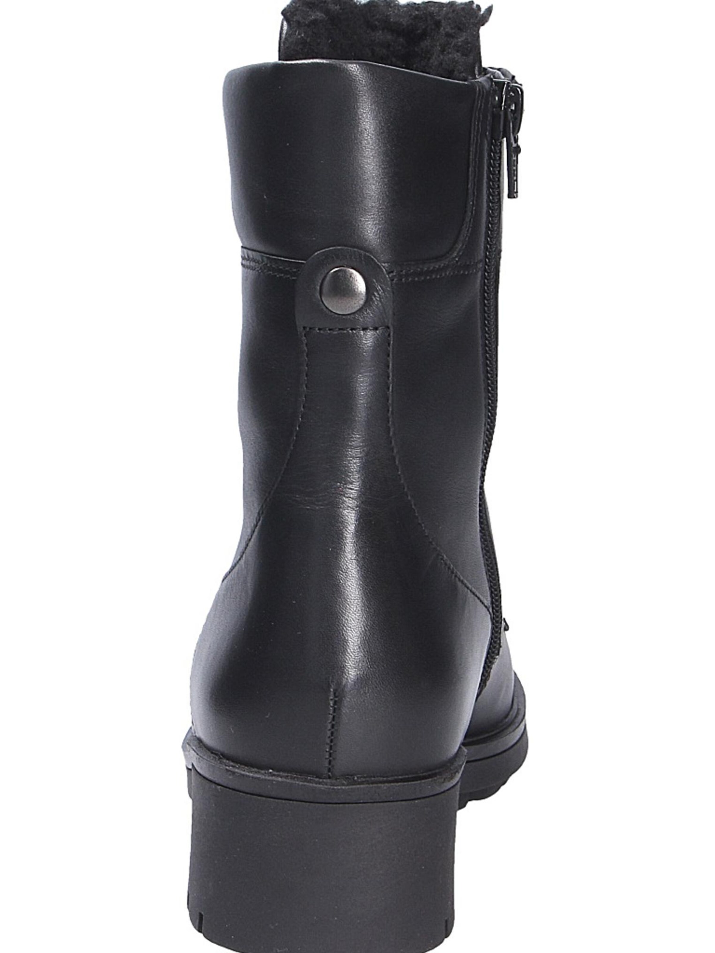 GABOR Lace-Up Boots in Black