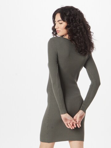 Urban Classics Knitted dress in Green