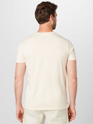 T-Shirt ALPHA INDUSTRIES en blanc