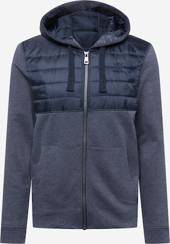 TOM TAILOR Sweatjacke in Blau: predná strana