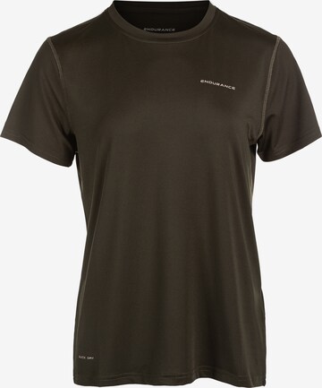 ENDURANCE Performance Shirt 'Yonan' in Green: front