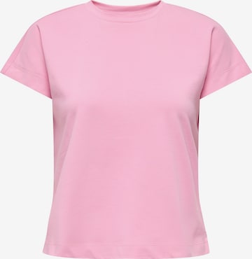 rožinė ONLY Marškinėliai 'ONLERICA': priekis