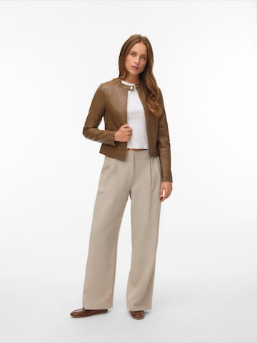 VERO MODA Jacke 'VMDIXIEMARIA' in Braun