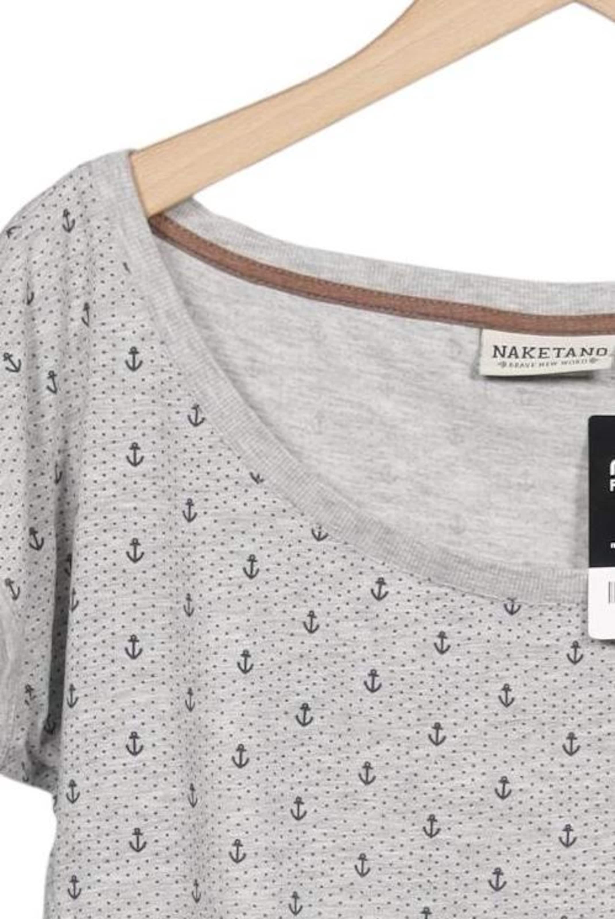 naketano Top & Shirt in L in Grey