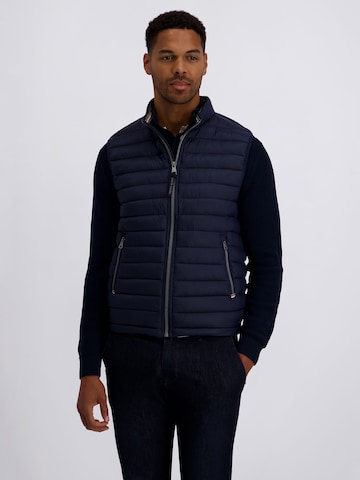 PIERRE CARDIN Bodywarmer in Blauw: voorkant