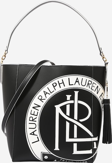 Lauren Ralph Lauren Shopper 'ADLEY' in Black / White, Item view