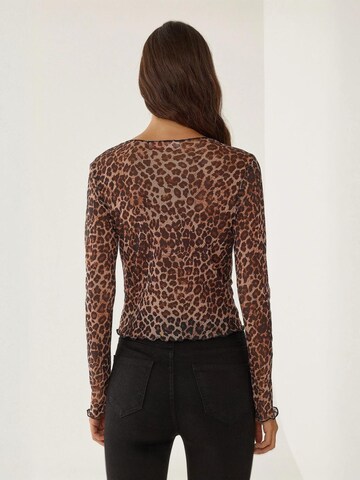 T-shirt Hiccup en marron