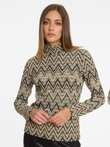 Pull-over 'Ashila' Ana Alcazar en beige : devant