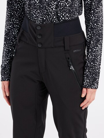 PROTEST Slimfit Sportbroek 'LULLABY' in Zwart