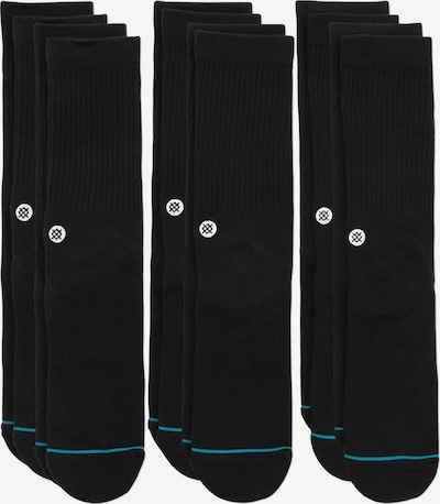 Stance Chaussettes en noir, Vue avec produit