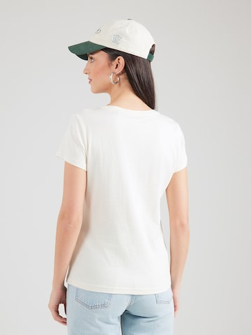 Tricou 'STYLE LOA' de la MUSTANG pe alb