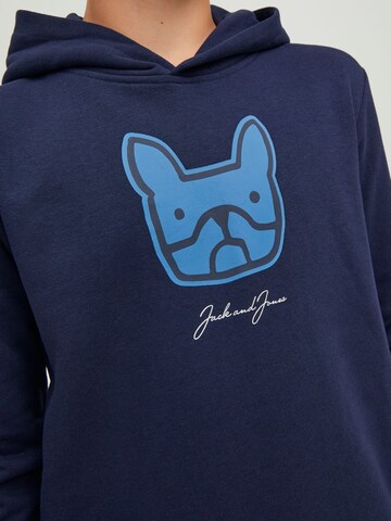 Jack & Jones Junior Sweatshirt 'Comrade' i blå
