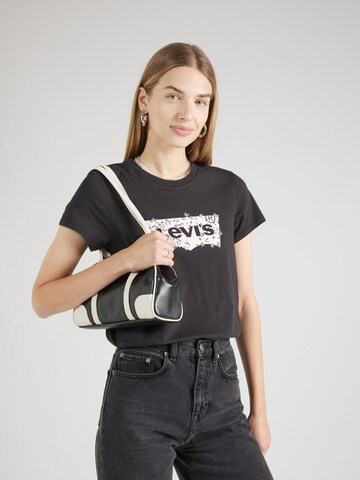 LEVI'S ® - Camisa 'The Perfect Tee' em preto: frente