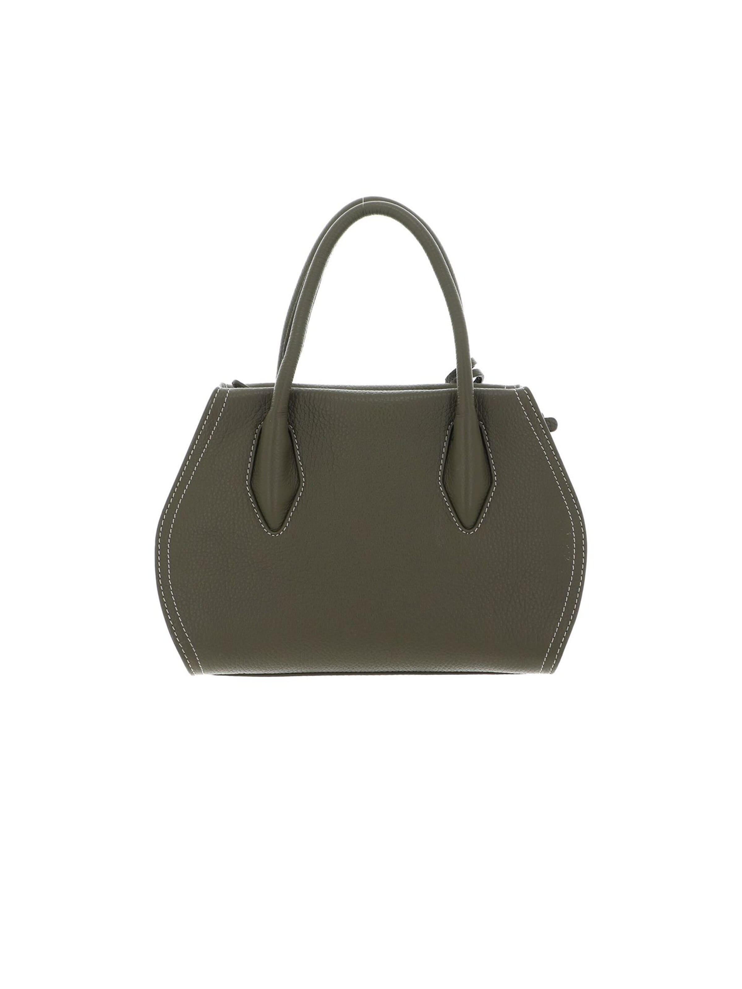 Coccinelle Handtas 'Coccinelle Lord leather crossbody bag' in Groen