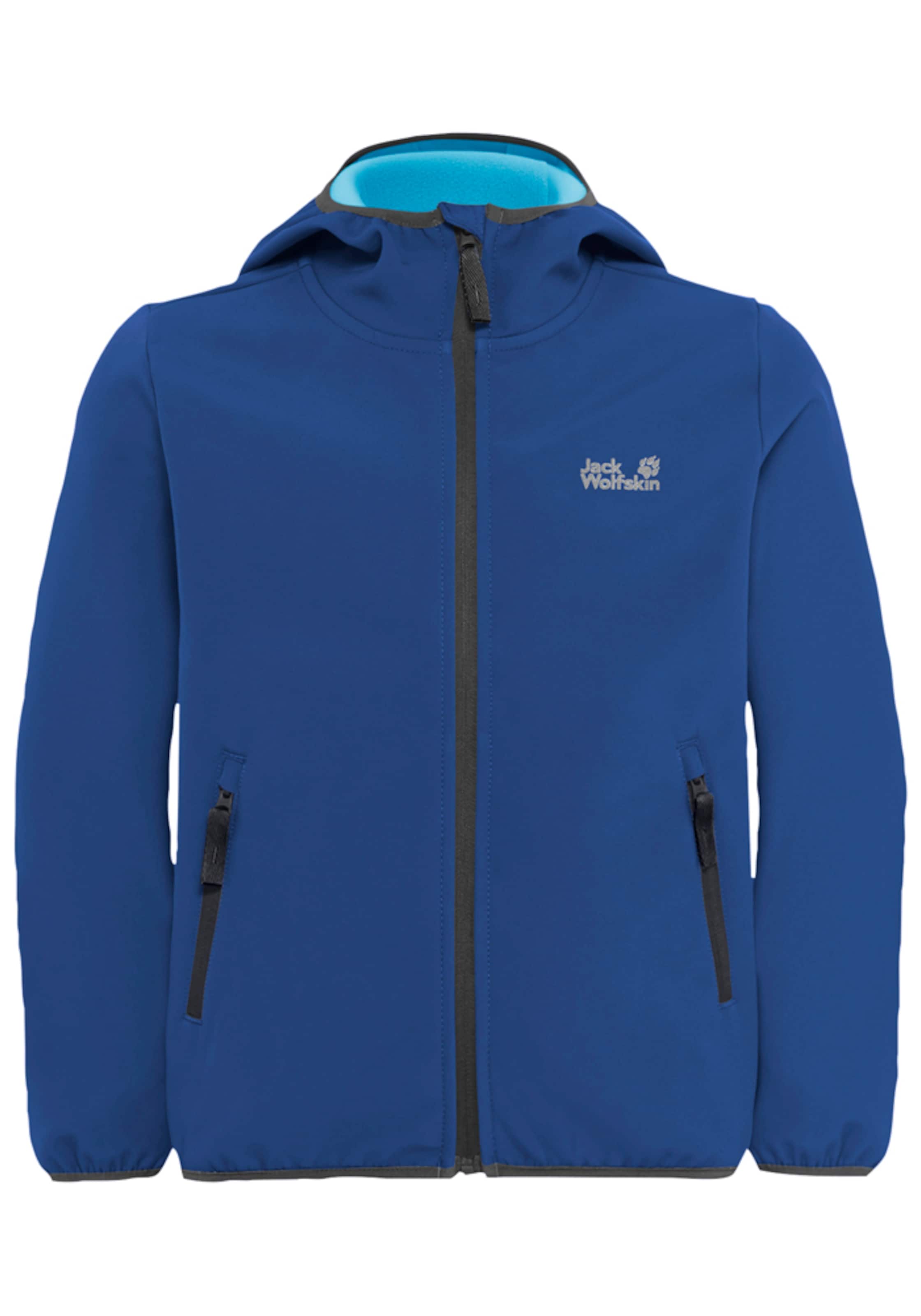 JACK WOLFSKIN Outdoorjacke in Blau: Vorderseite