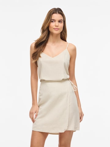 VILA - Top 'VIPrisilla' en marrón: frente