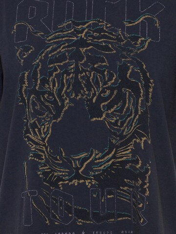 ICHI Shirt 'MARIAH' in Blauw
