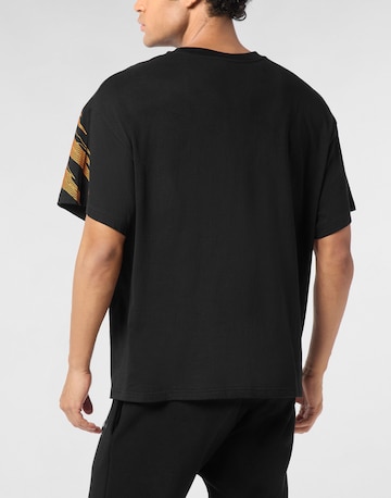Plein Sport - Camiseta 'Scratch' en negro
