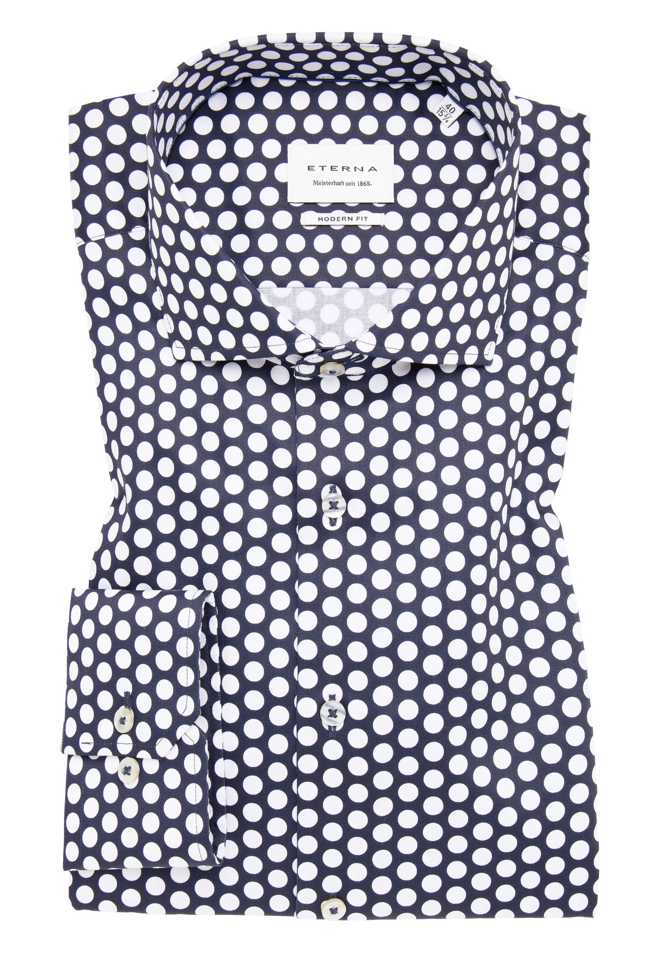 ETERNA Regular fit Business shirt in Blue