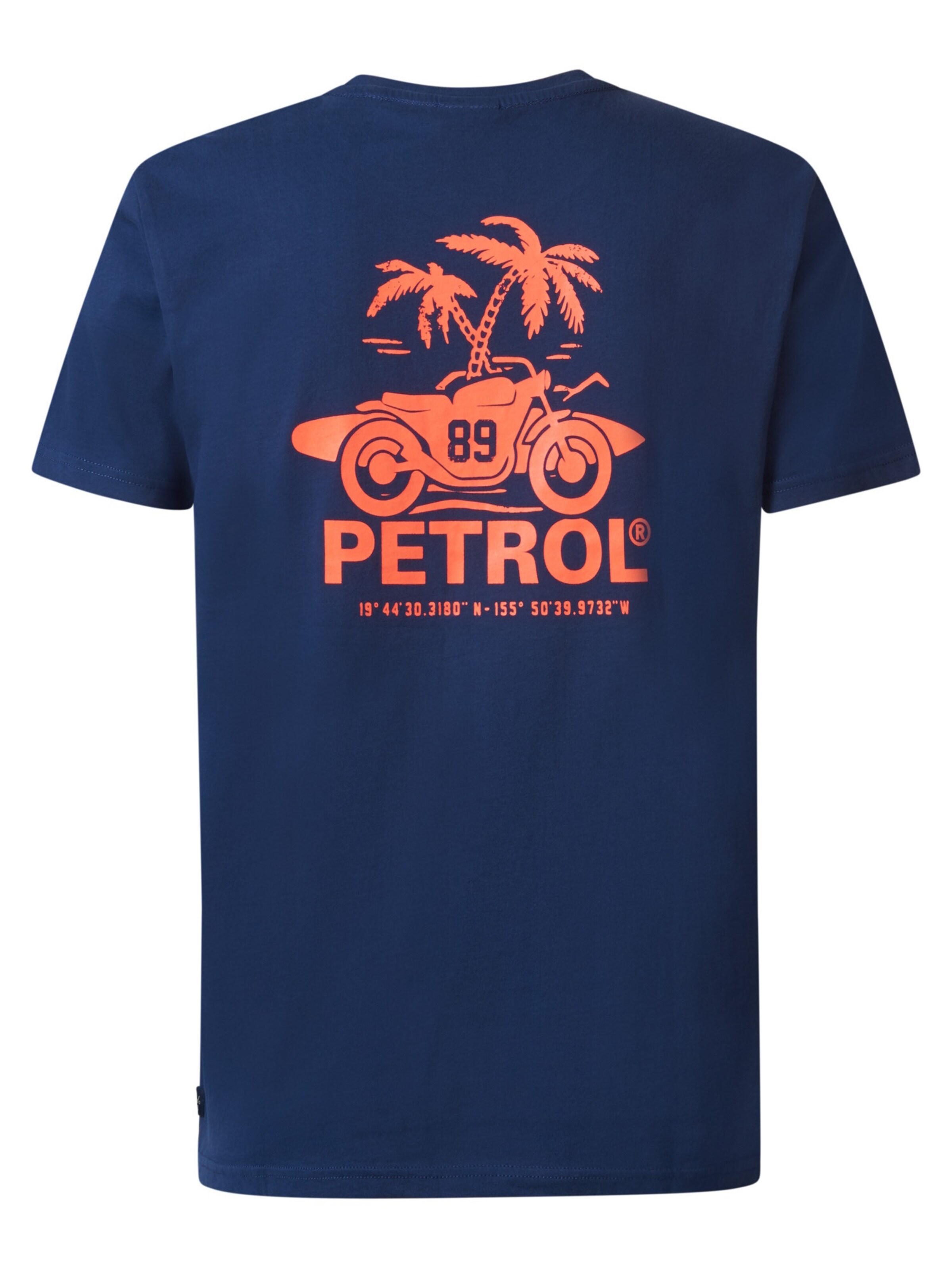 T-Shirt Petrol Industries en bleu