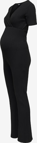 Tuta jumpsuit 'OLMLita' di Only Maternity in nero: frontale