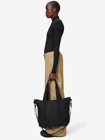 RAINS Shopper in Black