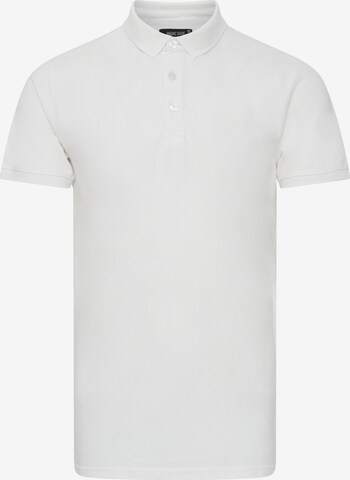 INDICODE JEANS Shirt 'REBBERT' in Wit: voorkant