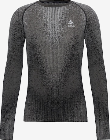 ODLO Funktionsshirt 'Blackcomb Eco' in Schwarz: Vorderseite