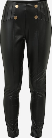 Only Petite Slim fit Pants 'LOLA' in Black: front