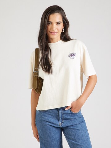 Kaotiko Shirts 'LIFE IS SHORT' i hvid