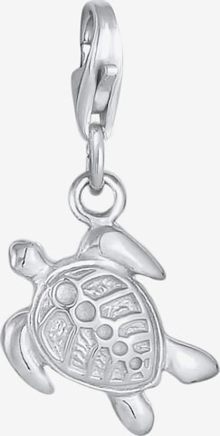 Pendentif Nenalina en argent : devant