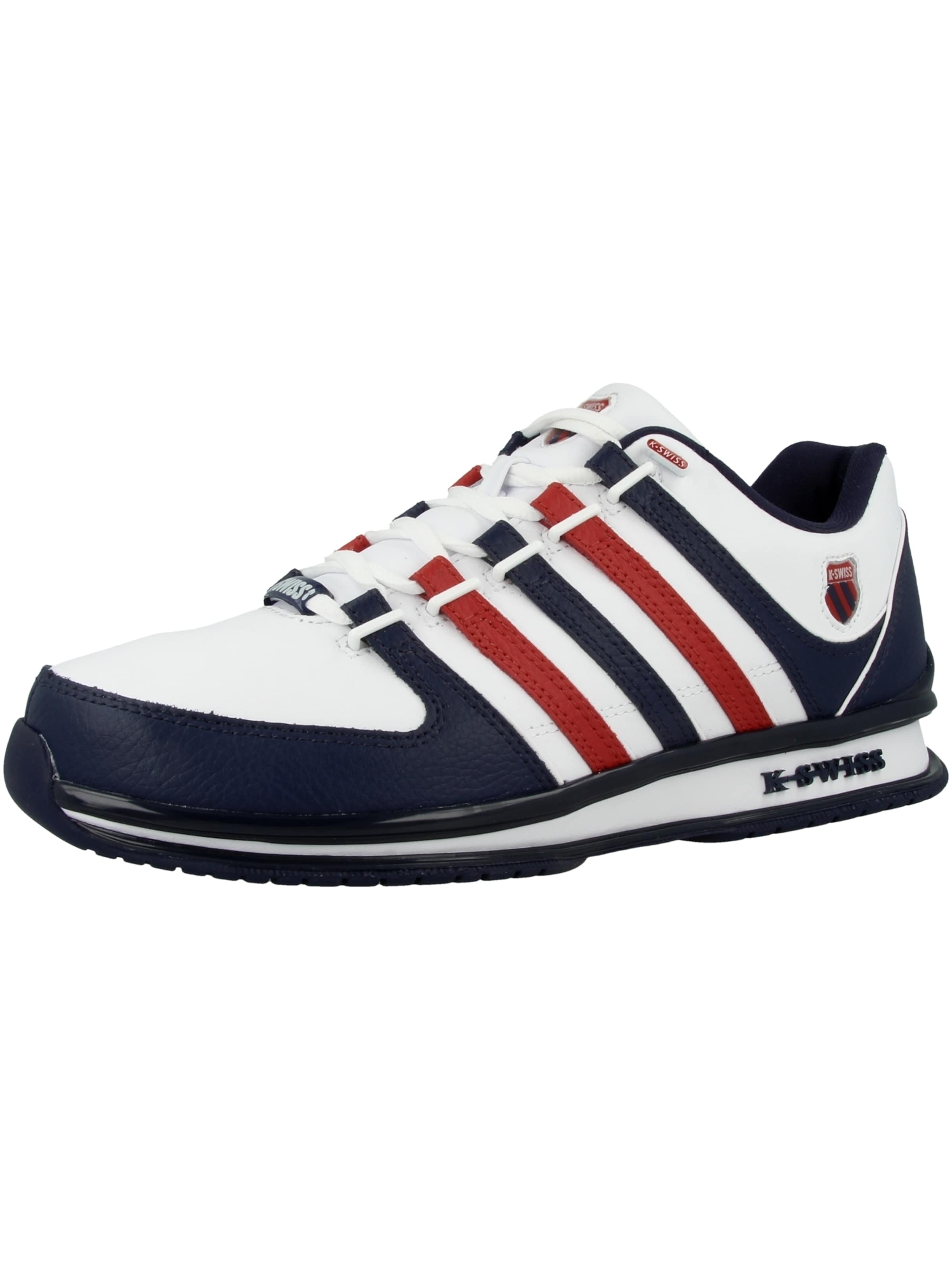 Sneaker bassa di K-SWISS in bianco: frontale