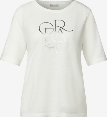 STREET ONE Shirt in White: front