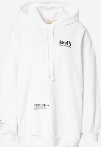 Sweat-shirt 'Prism Hoodie' LEVI'S ® en blanc : devant