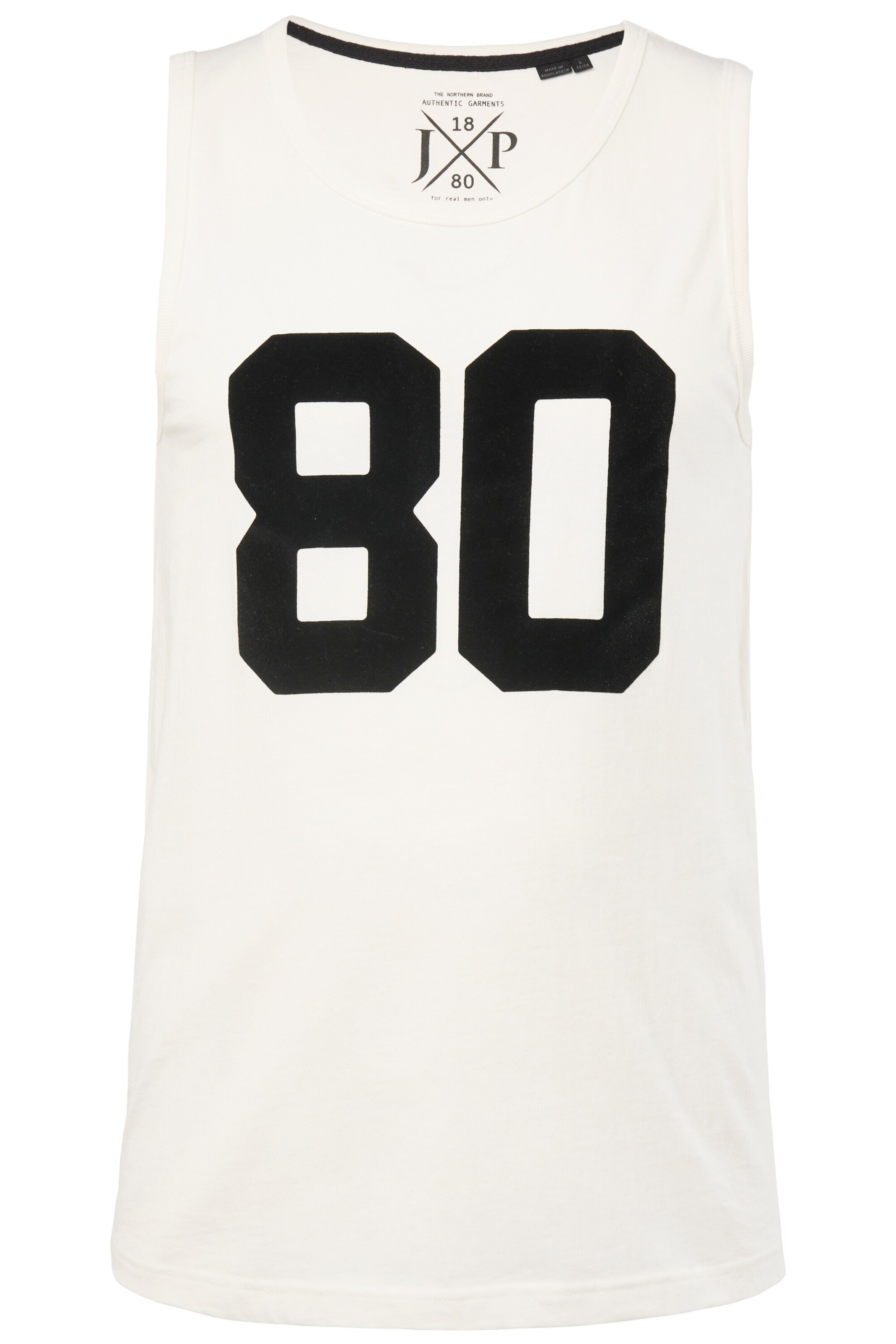 JP1880 Shirt in Wit: voorkant