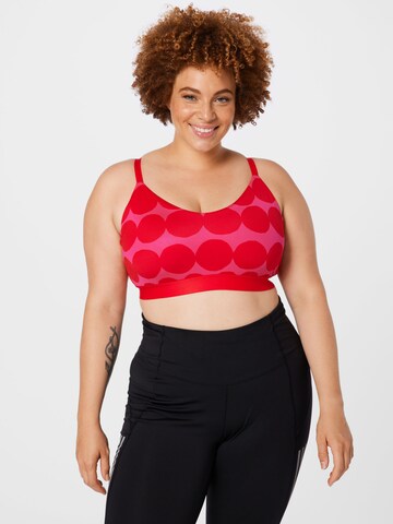 ADIDAS SPORTSWEAR Bustier Sportmelltartók - rózsaszín: elől