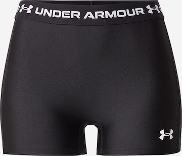UNDER ARMOUR Skinny Urheiluhousut värissä musta: etupuoli