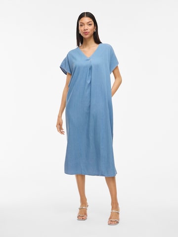 VILA Jurk 'Kaftan' in Blauw