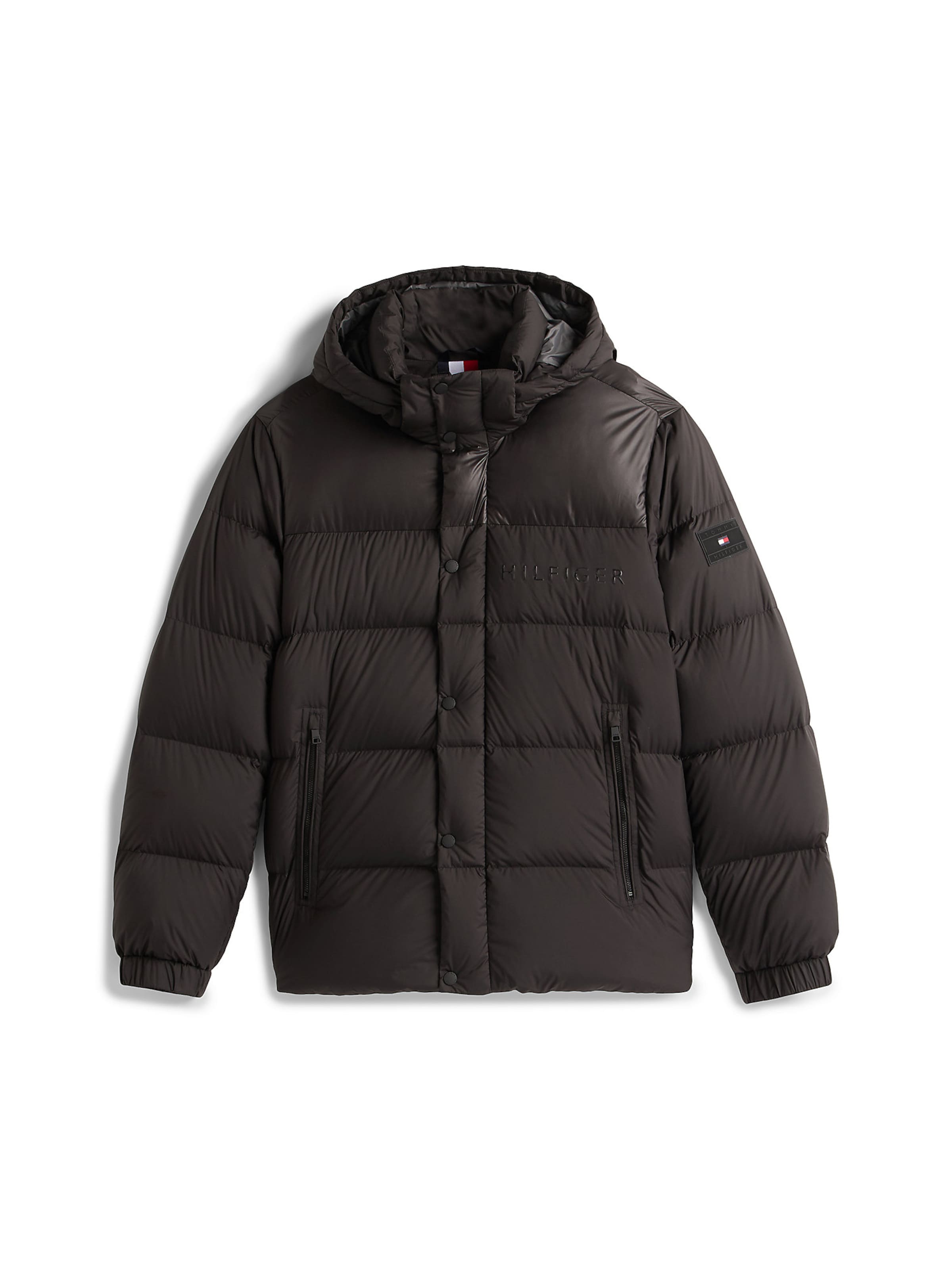 TOMMY HILFIGER Kurtka zimowa w kolorze czarny: przód